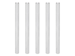 5 ejes en forma de D de acero de Φ6 mm para robots Gobilda Tetrix FTC/FRC/FIRST/FLL/WRO