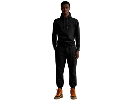 Pantalones de Hombre GANT Tonais Longas Arquivam Negro (L)