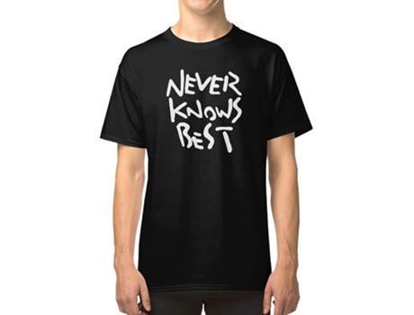 Camiseta ROCKINSTONE Never Knows Best Alone Algodón para Hombre (L)