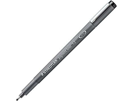 STAEDTLER Pigment Liner 308 Negro 10 Unidades