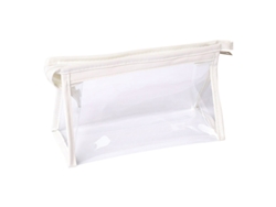 Estuche Transparente Para Lápices, Bolsa De Material De Examen De Gran Capacidad, Marfil SIURN