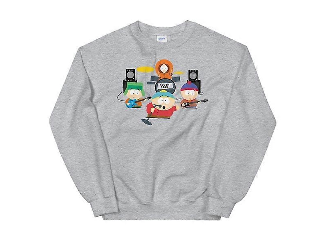South Park Band Fleece Crewneck Sweatshirt Rockinstone Unisex Best Sellers Sizexxl