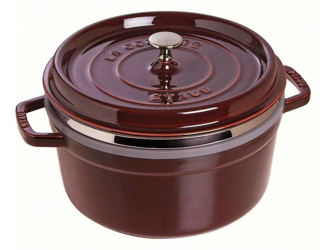 Cacerola STAUB (Rojo - Hierro Fundido - 26 cm)