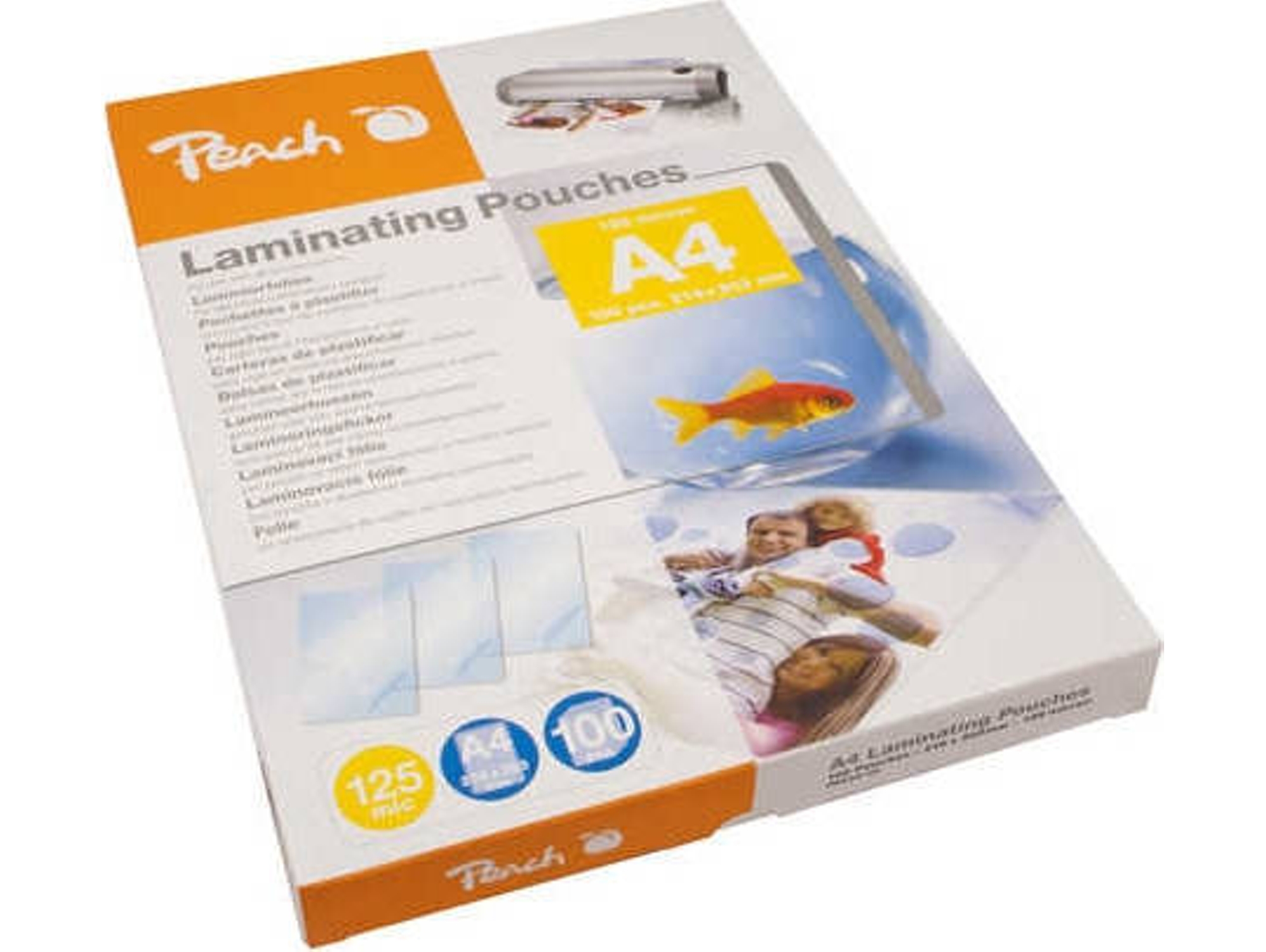 Fundas de Plastificar PEACH PP525-02 (100 un - A4)