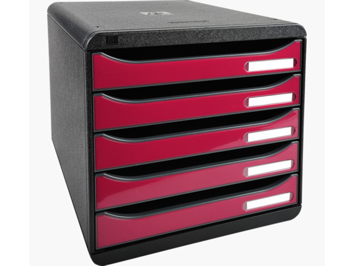 EXACOMPTA 3097284D Cajonera para Oficina Negro