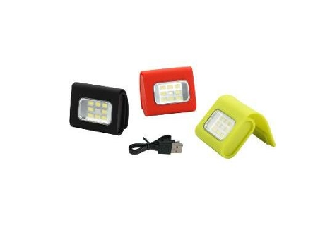 Pequeña lámpara de señalización magnética recargable TOAD clip light TU