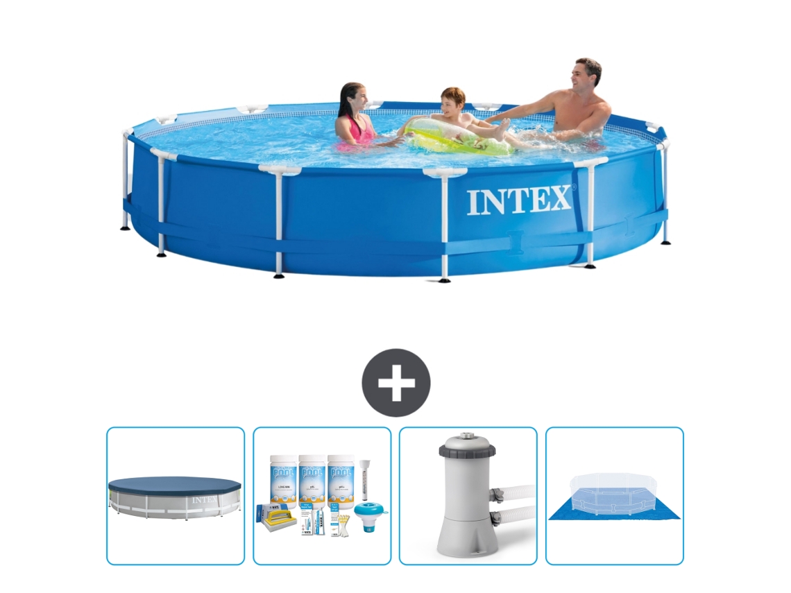 Piscina Tubular INTEX 28210NP-CB1 (6503 L - 366x76cm)