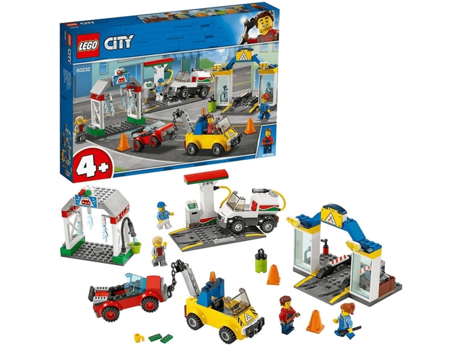 LEGO City: Garaje para coches - 60232 (Edad Mínima: 4 - 234 Piezas)