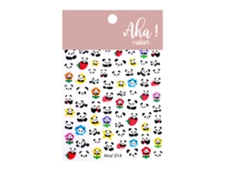 Pegatinas de uñas con diseño de grafiti, autoadhesivas abstractas con rostro de mujer, rosa y hojas, decoración de uñas para mujeres y niñas.