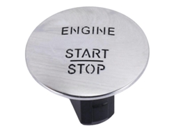 Botón De Arranque Sin Clave Keyless Go Para Mercedes-benz 2010-2014 (2215450714, 33161207) Plata