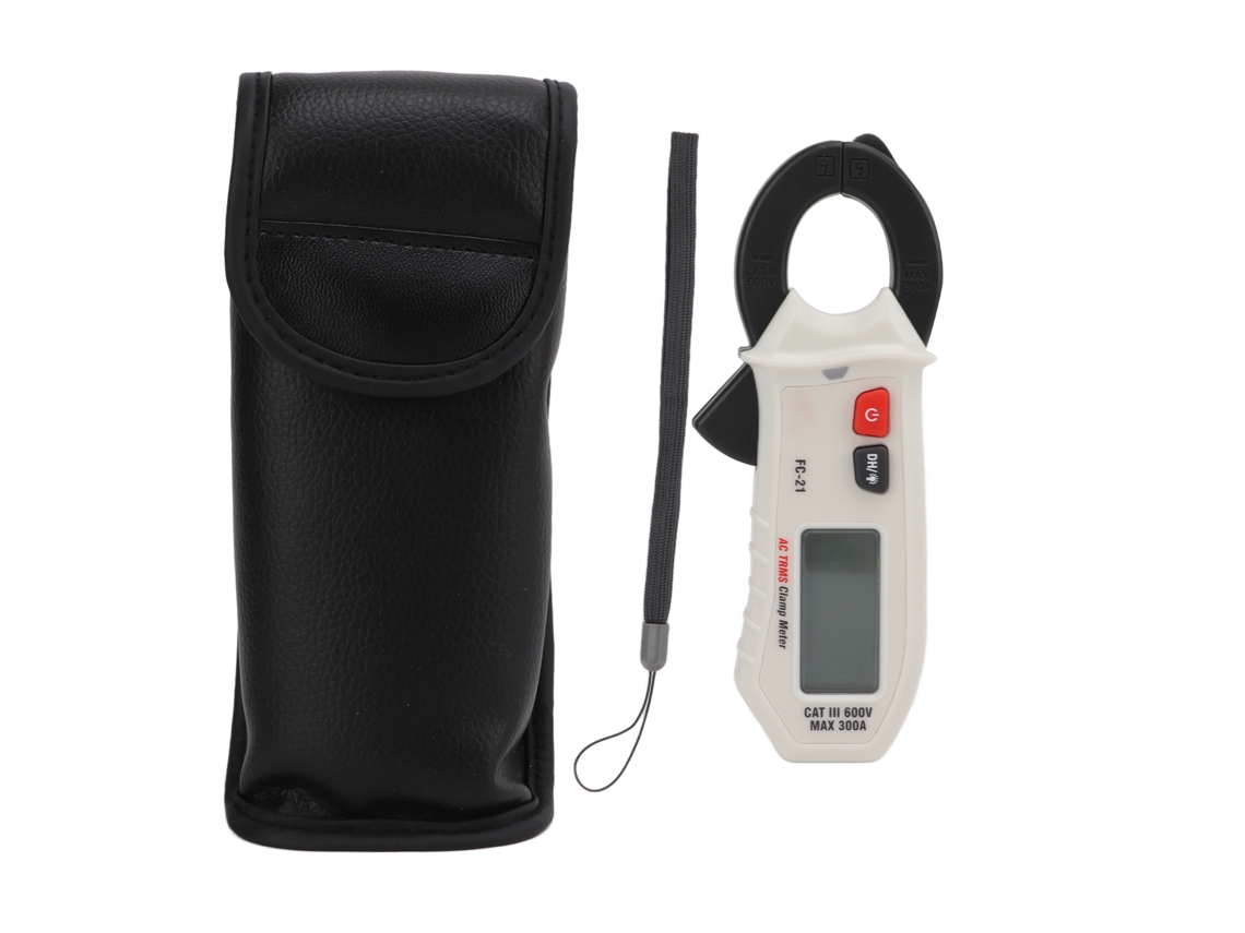 Pinza Amperimétrica Digital De Alta Precisión Fc-21 Con Retroiluminación Para Pruebas Eléctricas.
