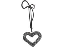 Adorno De Cristal En Forma De Corazón Para Coche, Colgante Brillante Para El Espejo Retrovisor.