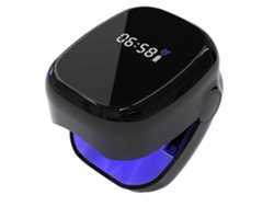Lámpara portátil de fototerapia UV con pantalla LCD para uñas, ideal para la limpieza y el tratamiento de infecciones por hongos. GOKOCO