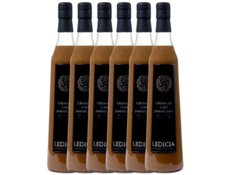 Licor NOR-IBERICA DE BEBIDAS Licor Creme Nor-Iberica De Bebidas Ledicia Crema Café Jamaicano (0.7 L - 6 unidades)