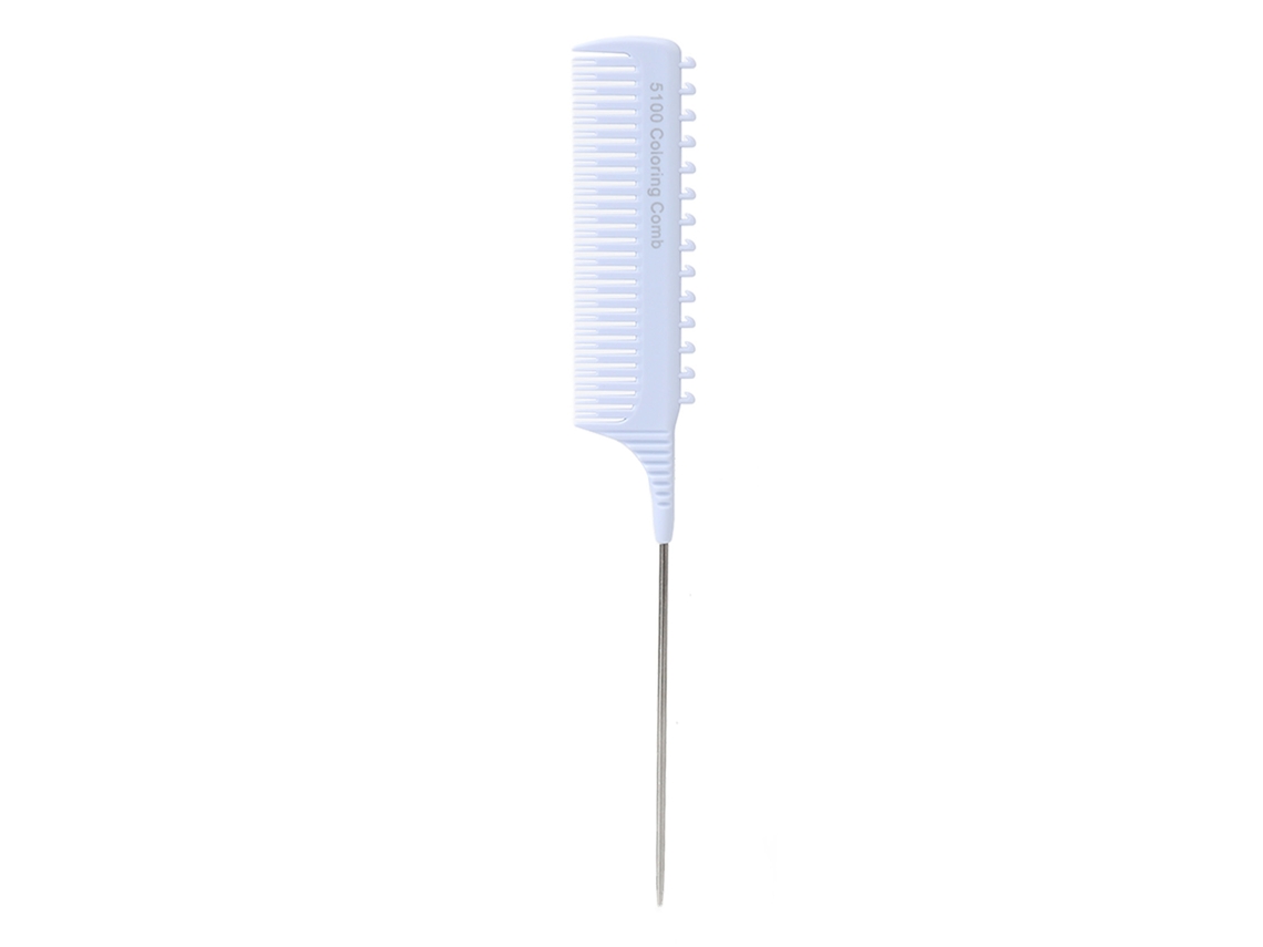 Pinza Peine De Cola De Rata Para Mechas, Peinado Y Alisado En Salón, Morado Lavanda, Unisex