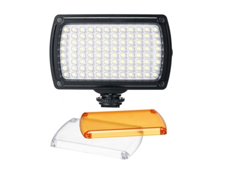 Luz de relleno LED 3200K-5600K con para DJI Osmo Mobile 2/3 Cámara Ultra Equipo fotográfico Videocámara Lámpara de video negro