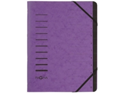 Carpeta PAGNA 40059-10 (Violeta - A4 - 32x24.5cm - Polipropileno)