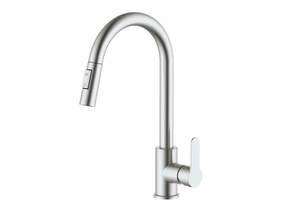 Grifo Monomando Verhal Miño (3/4 - Acero Inoxidable - Plateado)