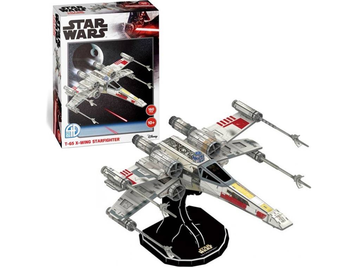 Puzzle 3D Star Wars - X-Wing Starfighter (Edad Mínima: 8 años - 160 Piezas)
