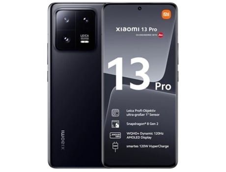 XIAOMI 13 Pro 256Gb Ceramic Black Negro (Reacondicionado Como Nuevo)