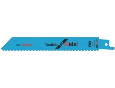 Hoja de Sierra Sable BOSCH S 922 Bf Flexible para Metal