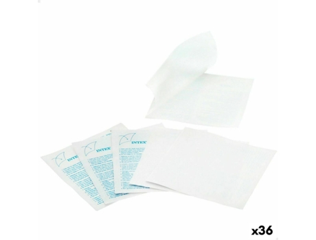 Kit de reparación Intex Hinchable 7 x 0,5 x 7 cm (36 Unidades)