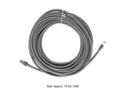 2026-as-cable De Reemplazo Satelital Rectangular Ip68 Impermeable Exterior Cat6 2000mbps V3 Gen 3 50ft
