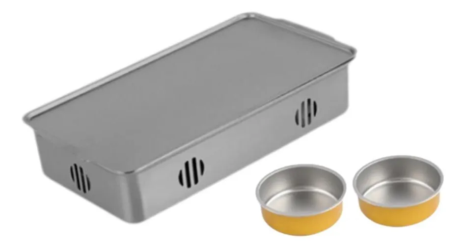 Bandeja para calentar barbacoa, bandeja para asar Pratavayotoy