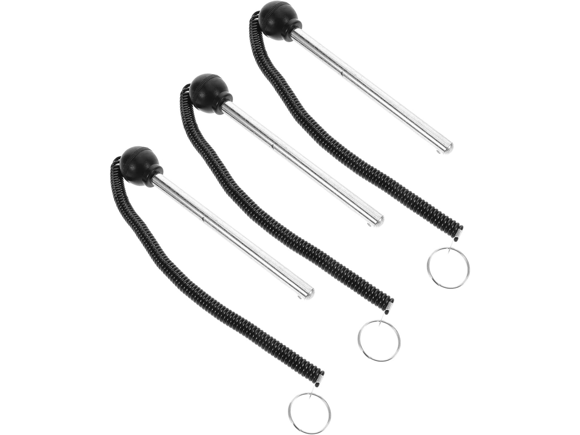 Juego De 3 Pasadores De Fijación M10 De 132 Mm Para Equipos.