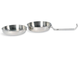 Plato para Camping TATONKA Scout Set (Acero inoxidable - 17,3 x 4 cm)