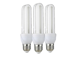Lámpara de tubo ultravioleta UV E27 para desinfección, esterilización y eliminación de ácaros, luces LED germicidas, 3 unidades GOKOCO