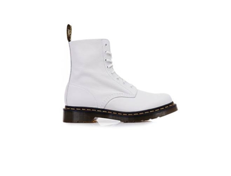 Botas Pascal Virginia DR MARTENS Mujer (Blanco - Cuero Natural -40)