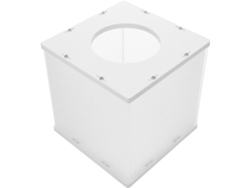 Caja De Donaciones De Acrílico Mate Transparente, Contenedor Seguro Para Boletos De Rifa Con Ranura
