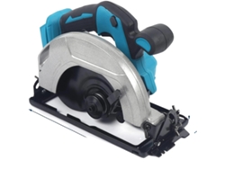 Sierra circular, velocidad de ralentí de 4500 RPM, diseño liviano, color azul OEM