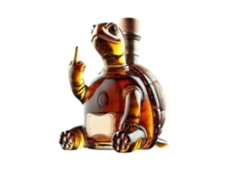 Decantador De Whisky 3d Con Forma De Tortuga Y Pulgar Para Decoración De Bar, Oficina Y Hogar.