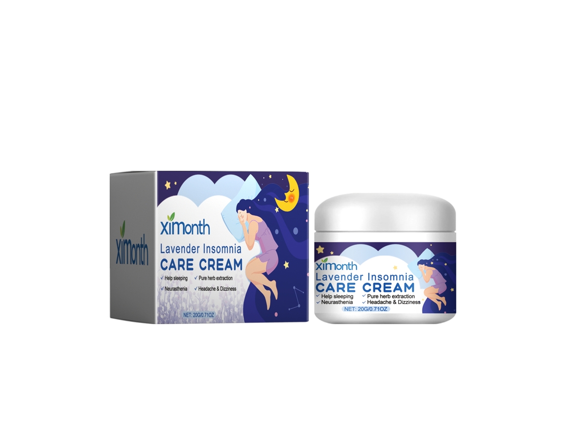 Crema calmante de lavanda para piel sensible