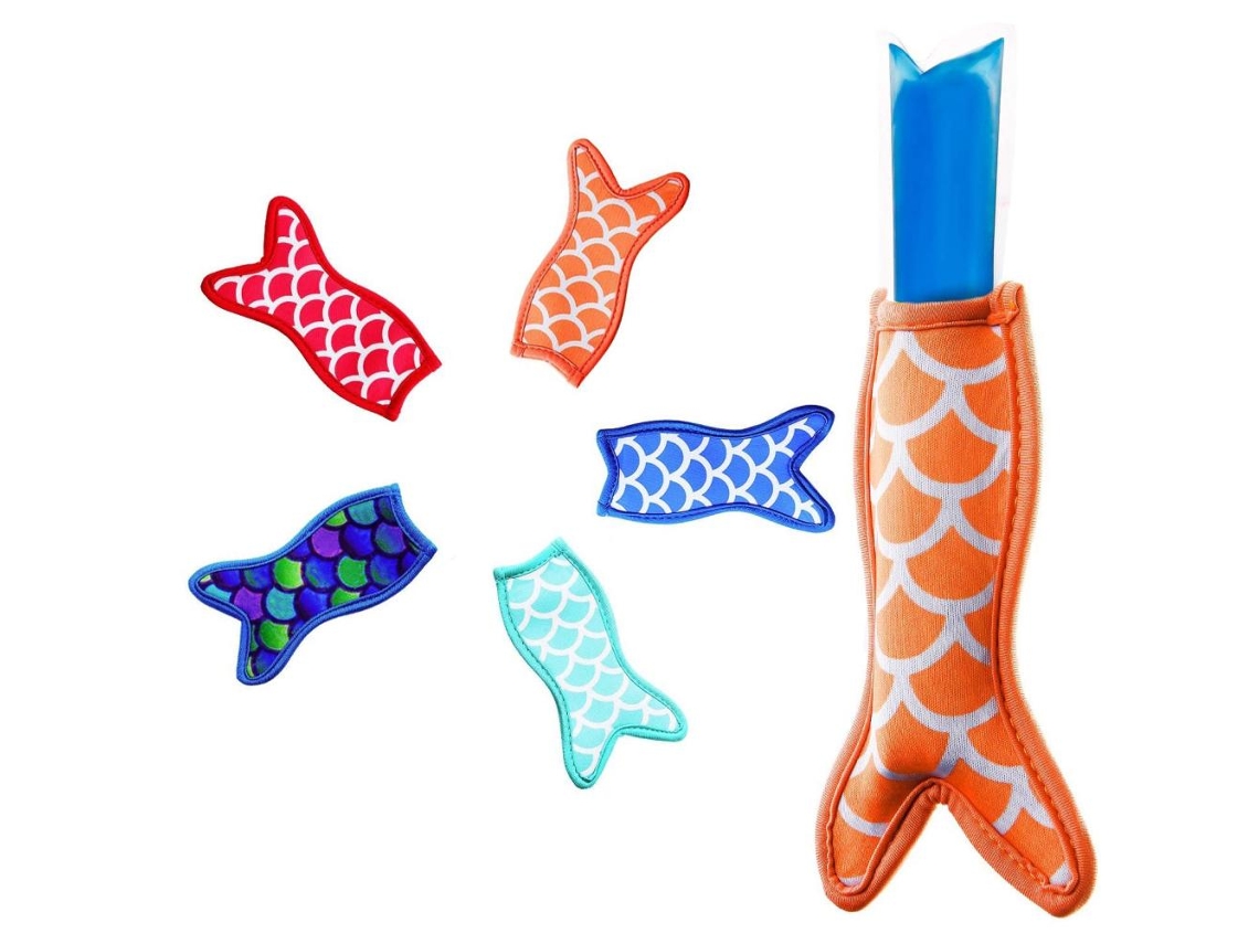 Jinwei-5 Piezas Funda Para Paletas Sirena Mangas De Hielo Reutilizables Neopreno Para Verano Playa Camping Exterior