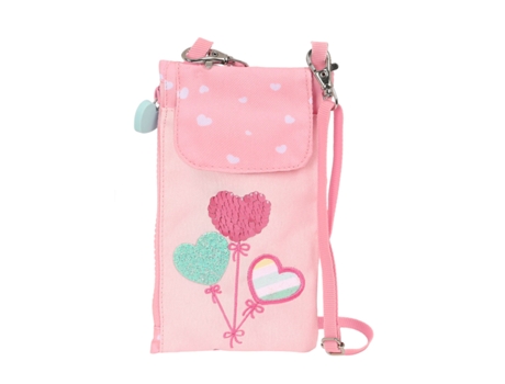 Monedero BLACKFIT8 Globitos Funda Móvil (Rosa)