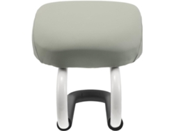 Taburete ergonómico para la contemplación, de madera.