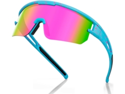 Gafas De Sol De Ciclismo Polarizadas Uv400 Para Hombres Y Mujeres Gafas De Ciclismo De Bicicleta De Montaña Azul Gertiz