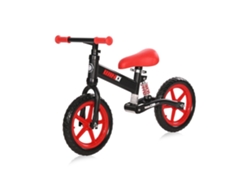 Bicicleta de equilibrio Lorelli Wind negra y roja