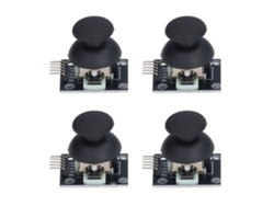 Módulo De Joystick De 4 Piezas Con Sensor De 5 Pines Y Control De Doble Eje Xy Para Ps2