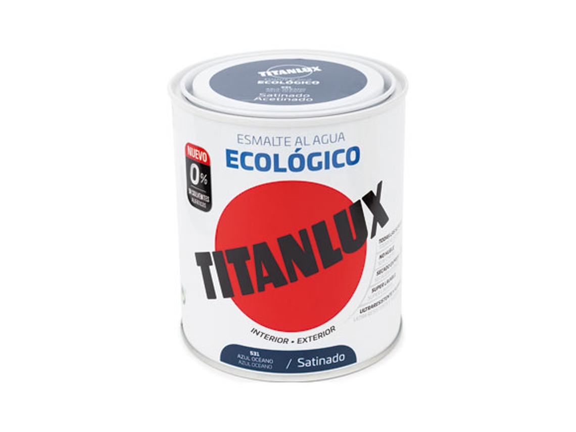 Esmalte Al Agua Ecologico Satinado TITANLUX