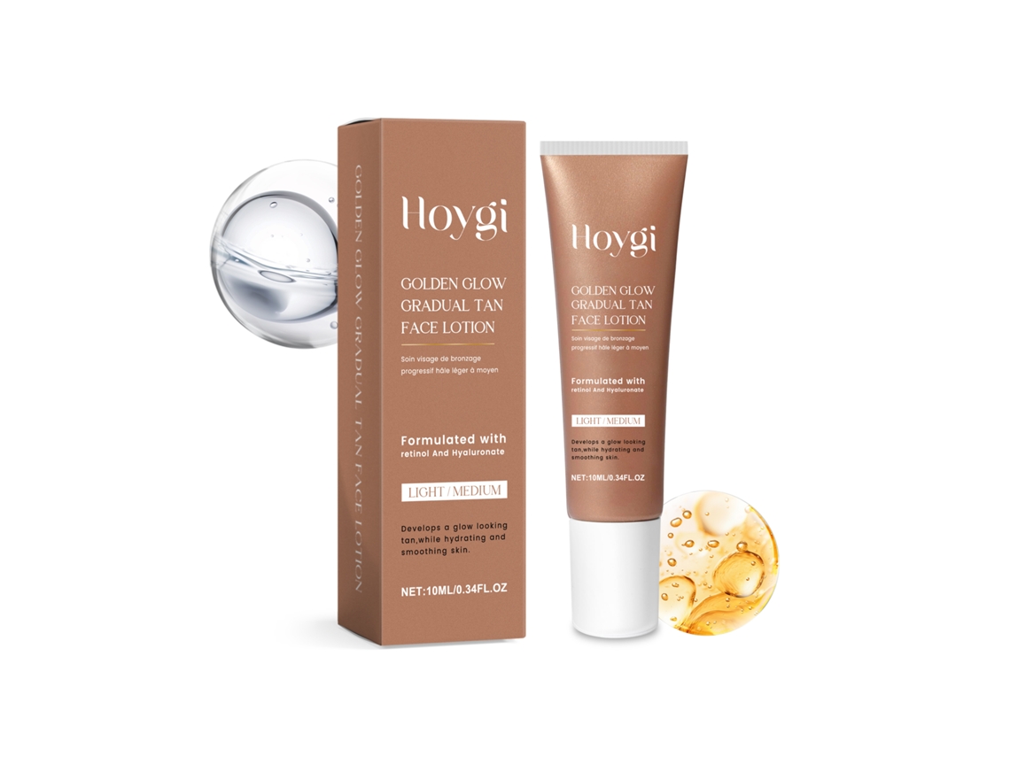 Loción autobronceadora facial