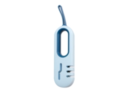 Afilador de cuchillos manual antideslizante 4 en 1 con gancho para cuchillos y tijeras - Azul Cocina | Sin marca