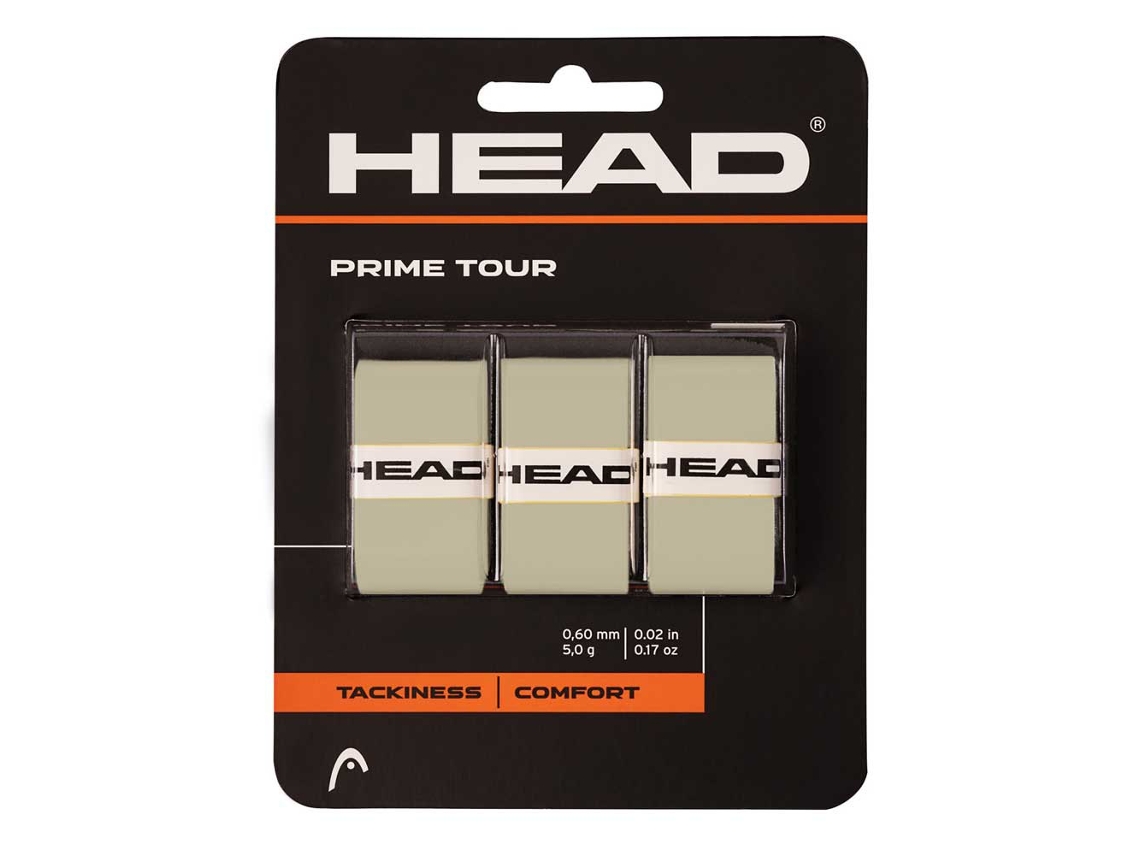 Overgrip de Tênis Prime Tour 3 Brancohead Racket