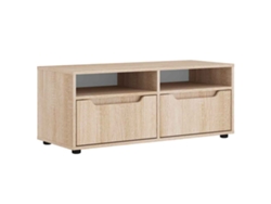 Mueble de TV Visnes, derivados del roble, Sonoma, 100x40x38 cm, EXCLUSIVO DE LA CASA