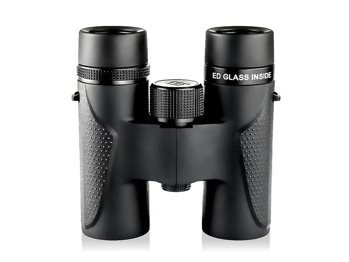 Binoculares 8x32 de aleación de magnesio, impermeables, de vidrio ED, con prisma Bak4, para adultos, observación de aves, caza, senderismo, viajes, color negro. Bestvite