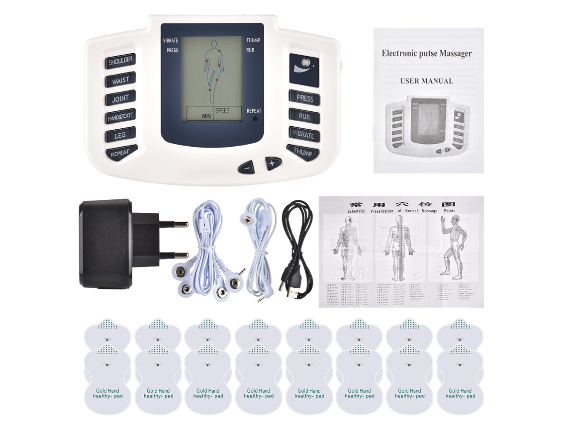 Estimulador Eléctrico Mdug Jr309 Ten, Estimulador Muscular Eléctrico, Masajeador Terapéutico