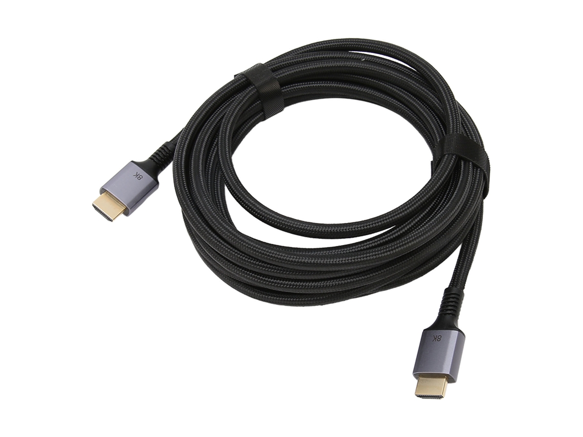 Cable De Interfaz Multimedia 2.1 8k Hd, Conductor De Cobre Ofc Puro De 6,7 Mm, 5 M/16,4 Pies